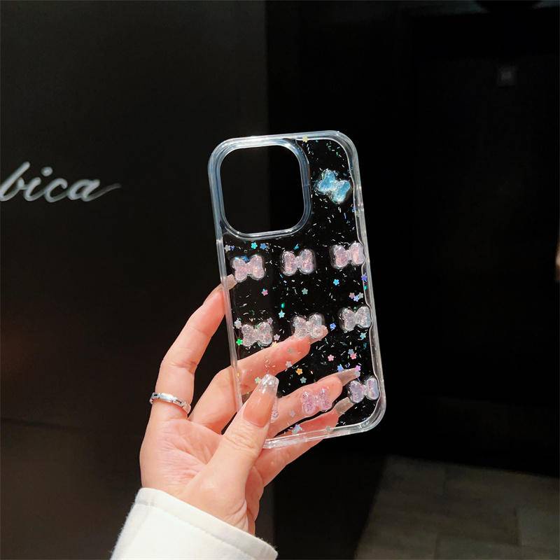 Casing Ponsel Kupu-Kupu Lucu 3D Untuk Iphone14 13 12 11 Pro MAX Plus Cover TPU Mini Lembut Untuk iPhone X XS MAX XR 7 8 Plus SE 2022 2020 14Plus 13Mini 12Mini