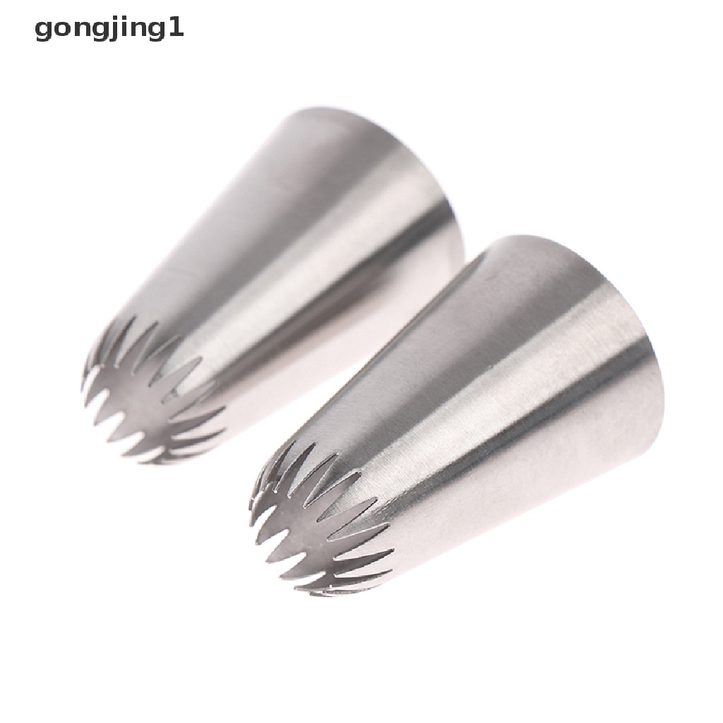 Ggg D66 #18buka Bintang Icing Nozzle Piping Tip Stainless Steel Kue Decorag Tips ID