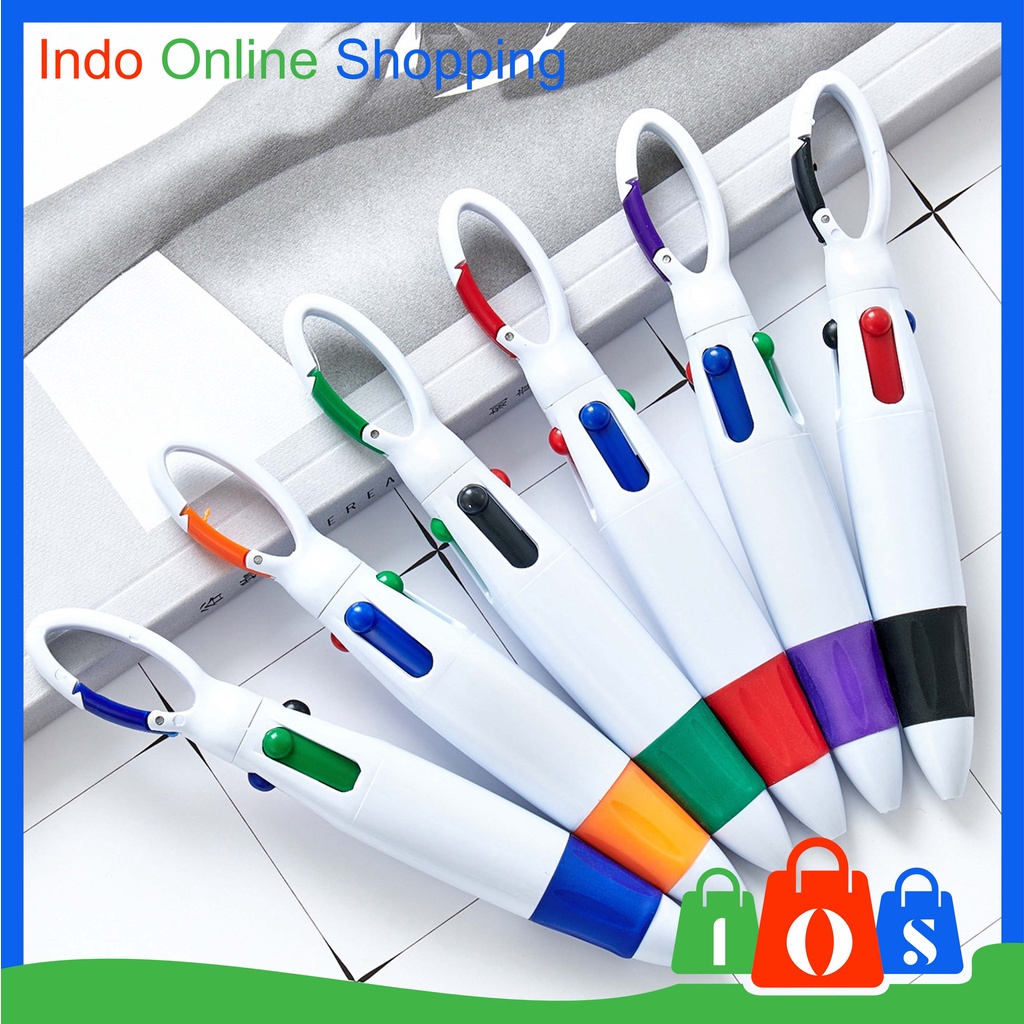 

IOS 1014 Pena Lucu Pulpen Gantung 4 Warna Sorvenir Sekolah Pekerja Import COD