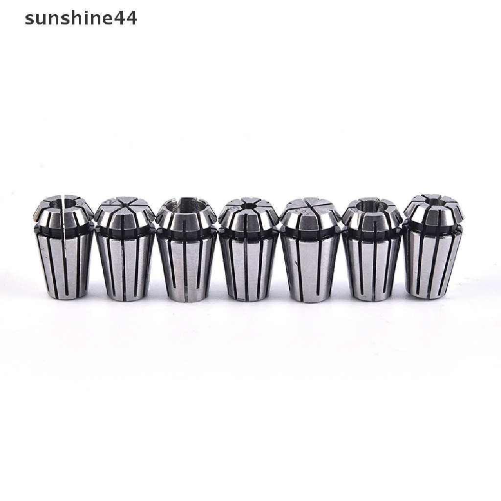 Sunshine ER11 Spring Collet Chuck Set Untuk Alat Bubut Milling CNC Mesin Ukir ID