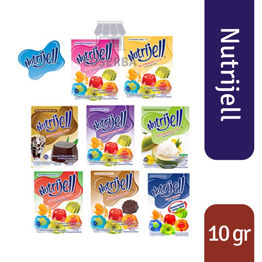 

NUTRIJELL NUTRIJEL POWDER BUAH AGAR-AGAR 10 GR