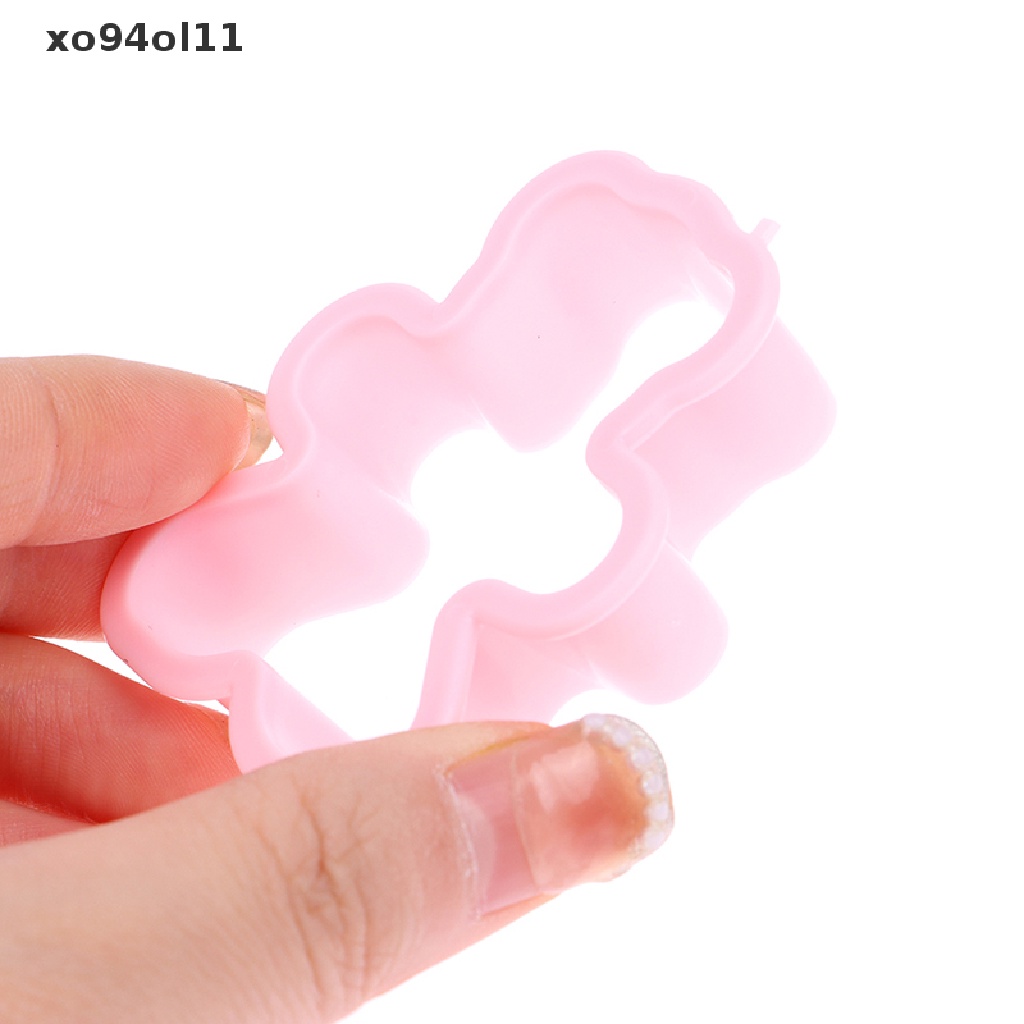 Xo 6Pcs Pemotong Kue Kering Bentuk Kartun Hewan DIY Biskuit Biscuit Handmade Mold OL