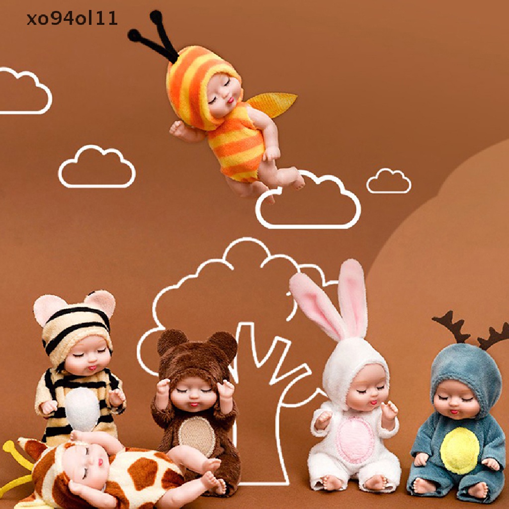 Xo Boneka Baby Reborn Animal Series Silikon Manusia Hidup Reborn Gadis Anak Mainan Hadiah OL