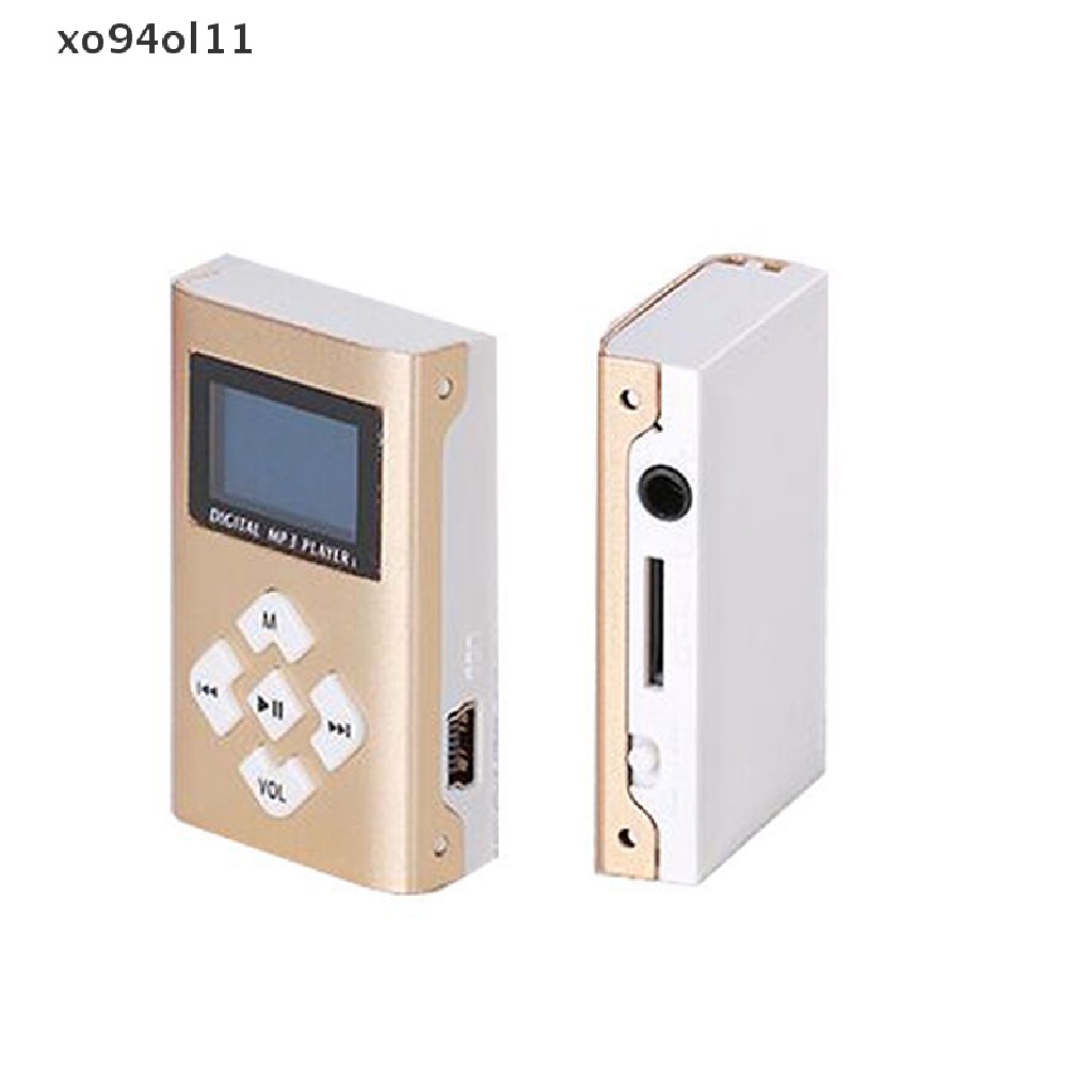 Xo Mp3 Music Player Mini Usb Portable 32Gb Kartu Inserg Slot Digitale Mp3 Player OL