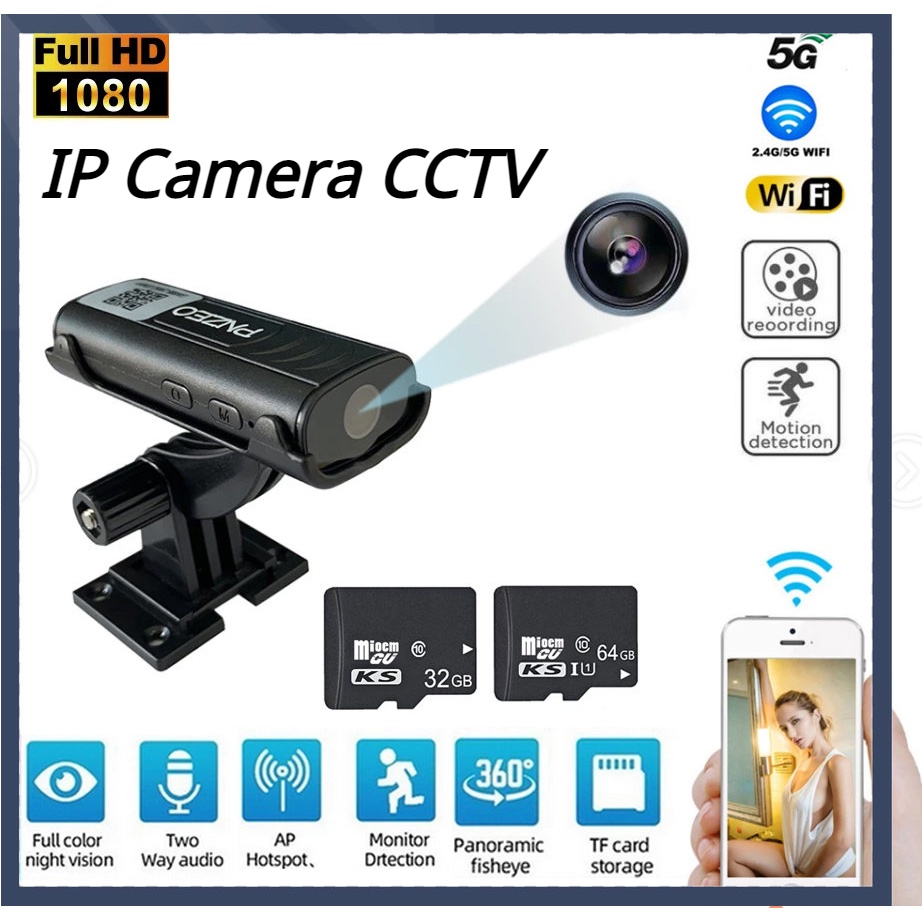 【COD】Spy Camera Mini Wifi Indoor Home Security Wireless Kamera CCTV Mini Tersembunyi  IP Kamera Wifi Kamera Memantau Kamera Jaringan Sudut Lebar Malam Night Vision