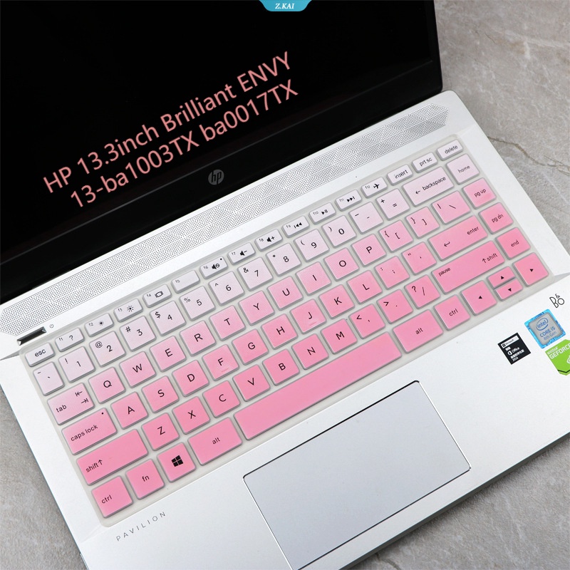 Cover Aksesori Keyboard Silikon Laptop Untuk HP 13.3inch Brilliant ENVY 13-ba1003TX ba0017TX Film Keyboard Kualitas Tinggi [ZK]