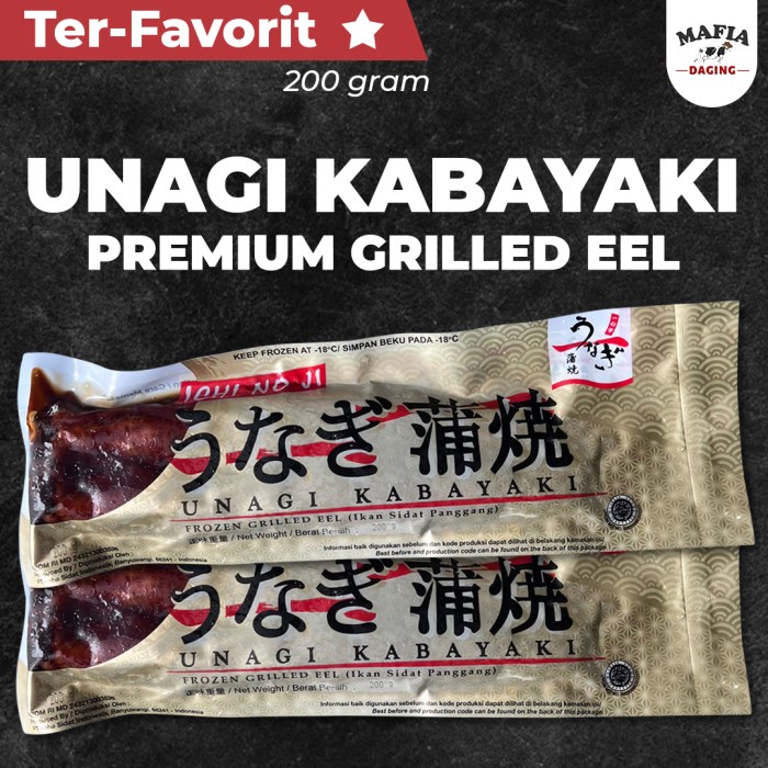 

Unagi Kabayaki / Grilled Eel / Unagi Panggang - 100 g