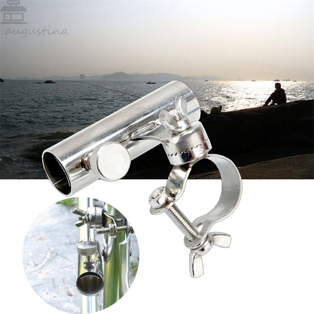 Augustina Rod Holder Stainless Steel Metal Stand Alat Pancing Untuk Memancing Bracket Kursi