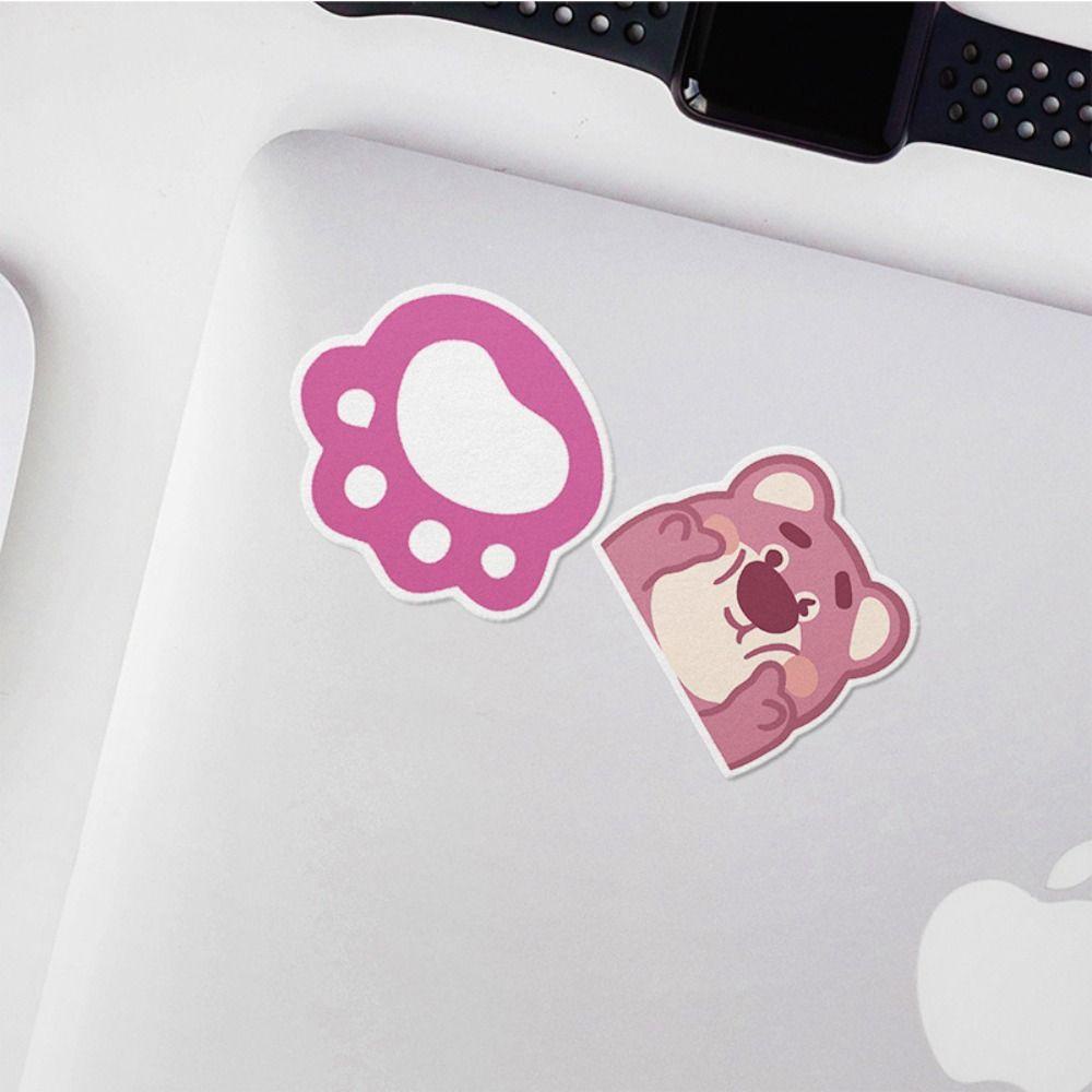 [Elegan] Strawberry Bear Sticker Lucu 50pcs Strawberry Bear Anime Stiker Sticker Pack Mainan Kulit Laptop