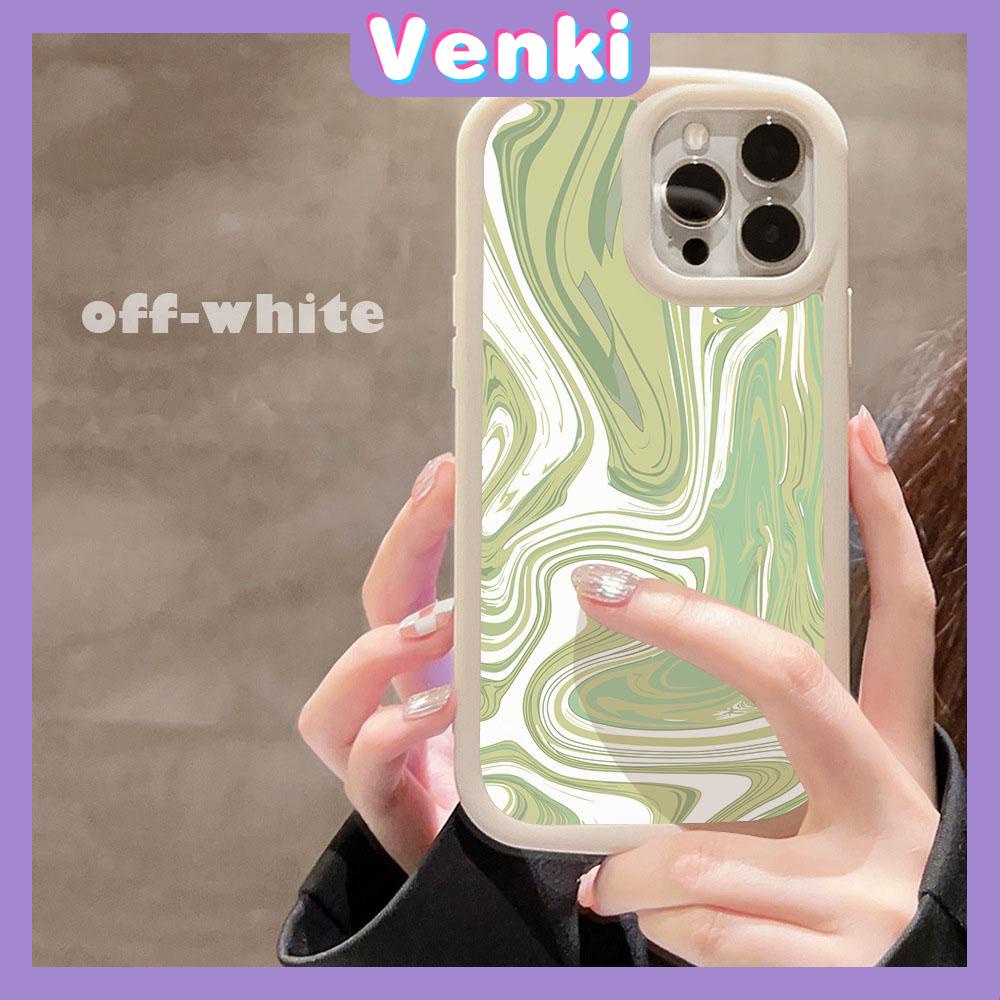 Case fo iPhone 11 Pro Max TPU Soft Case Frosted Bubble Case Black White Halo dyeing Green Waves Camera Protection Shockproof For iPhone 14 13 12 11 Plus Pro Max 7 Plus X XR