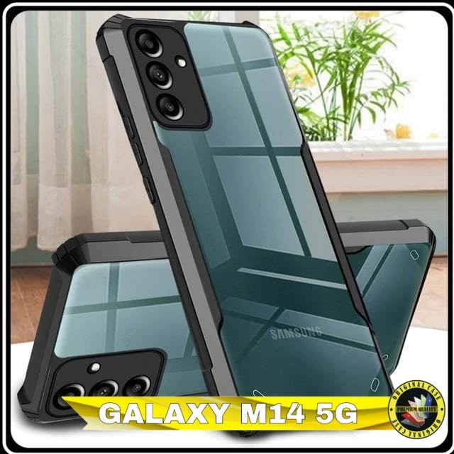 Casing Samsung M14 M 14 5G Soft Case Clear Armor Shockproof