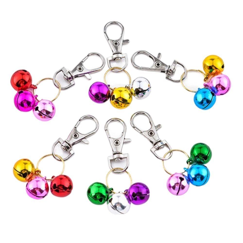 [Elegan] Anjing Kerah Lonceng Charms Jingle Colorful Anti-Lost DIY Puppy Kitten Untuk Kerah Nyaring Puppy Aksesoris