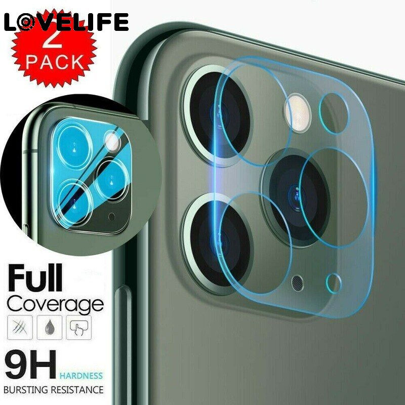 IPHONE Hot Sale/2pcs Full Cover Lensa Kamera Tempered Glass Untuk Iphone11 Pro Max X Xs Xr Max/Untuk Iphone12Sarung Lensa Kamera Belakang Film Pelindung Layar