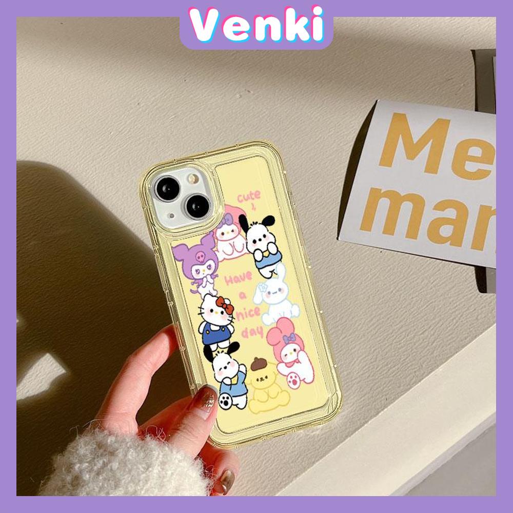 Case For iPhone 14 Pro Max Soft TPU Jelly Airbag Case Cute Cartoon Camera Protection Shockproof For iPhone 14 13 12 11 Plus Pro Max 7 Plus X XR