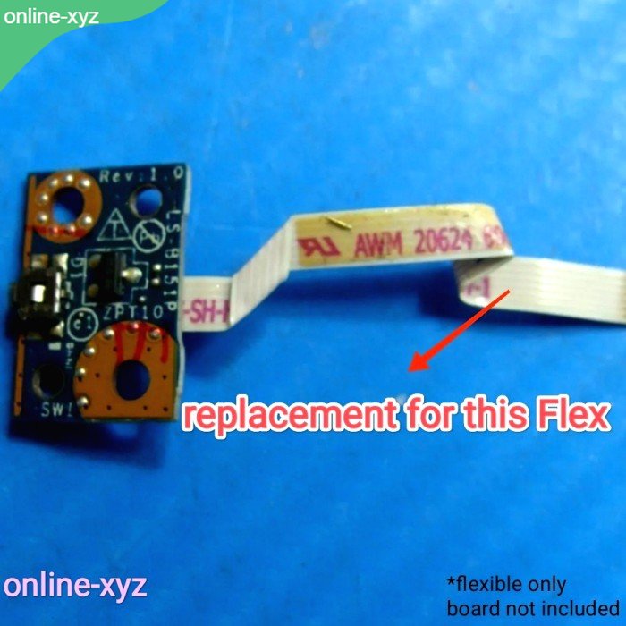 kabel flexible Switch Power HP Pavilion 11-N N010DX N035TU X360 N045TU N108TU N014TU N011DX N001EP N