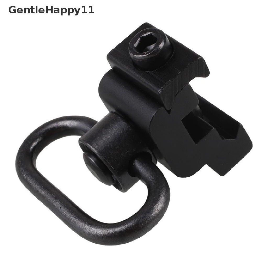 Gentlehappy QD Sling Swivel Mount Push Button 1-1/4alas Dudukan Rel 20mm Picany Rail id