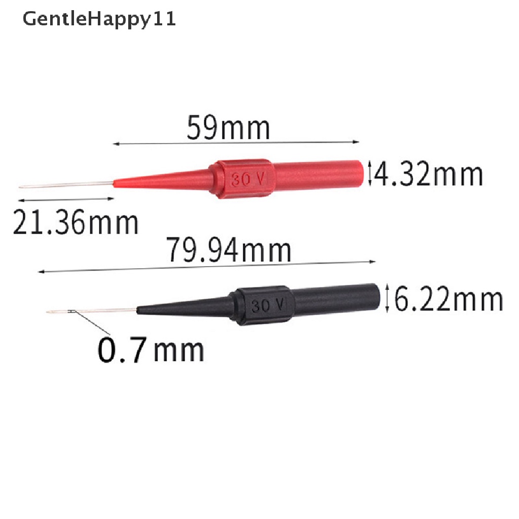 Gentlehappy 30V Alat Diagnostik Multimeter Test Lead Extention Back Tip id