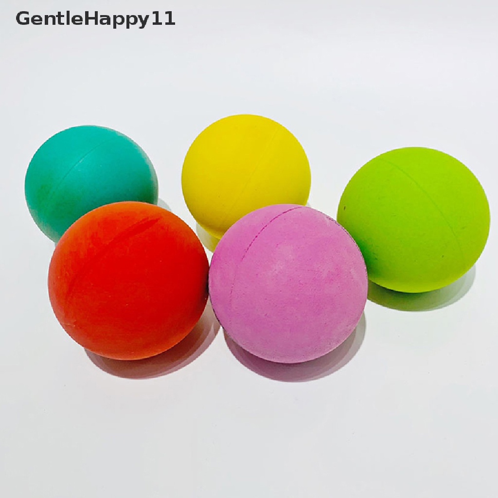 Gentlehappy 5.5cm Racquetball Squash Low Speed Karet Hollow Bola Training Lomba Bola id