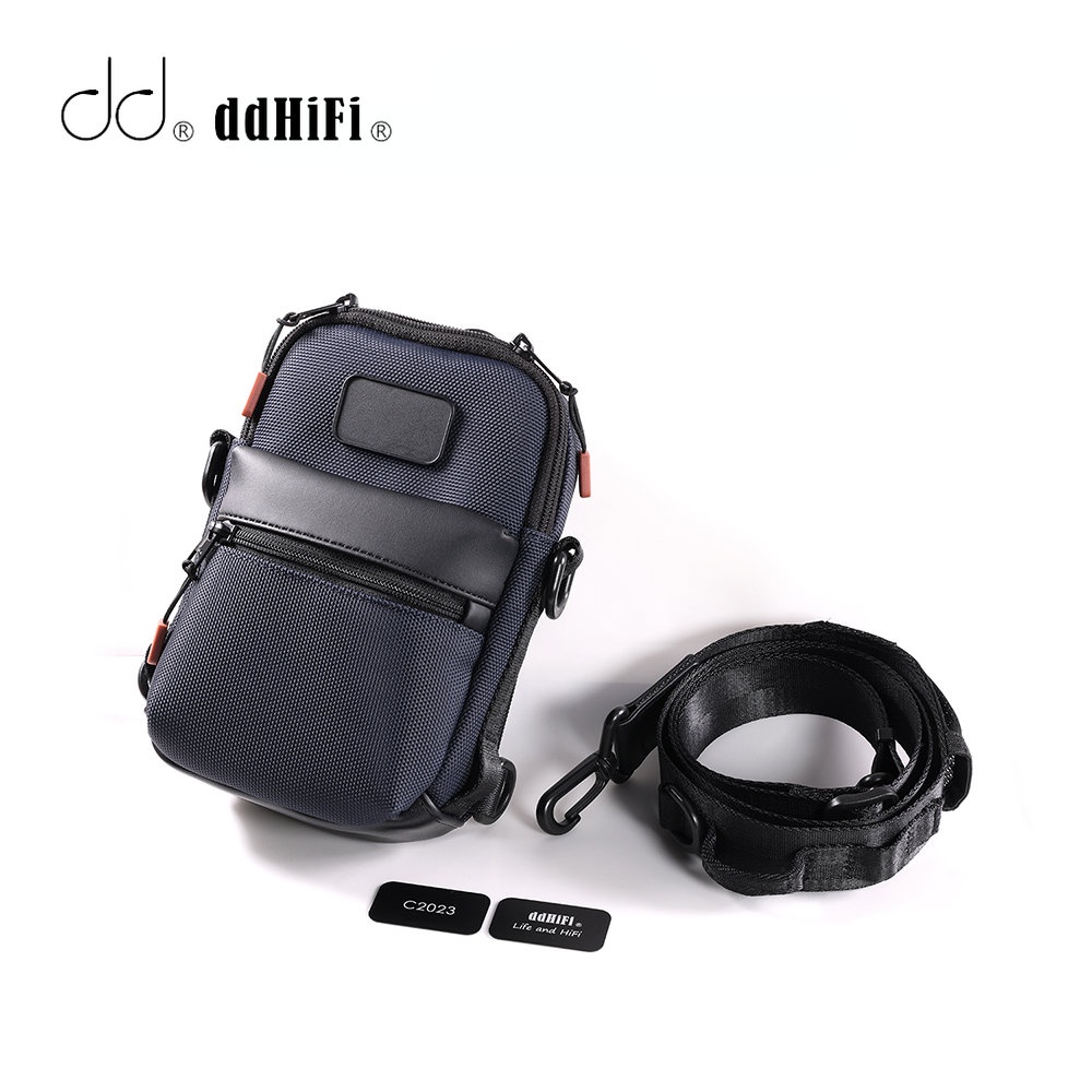 Dd ddHiFi C2023 HiFi Carry Case for Audiophiles, Tas Ransel Multifungsi Serba Untuk DAP, DAC, Amp Bluetooth Dan IEMs