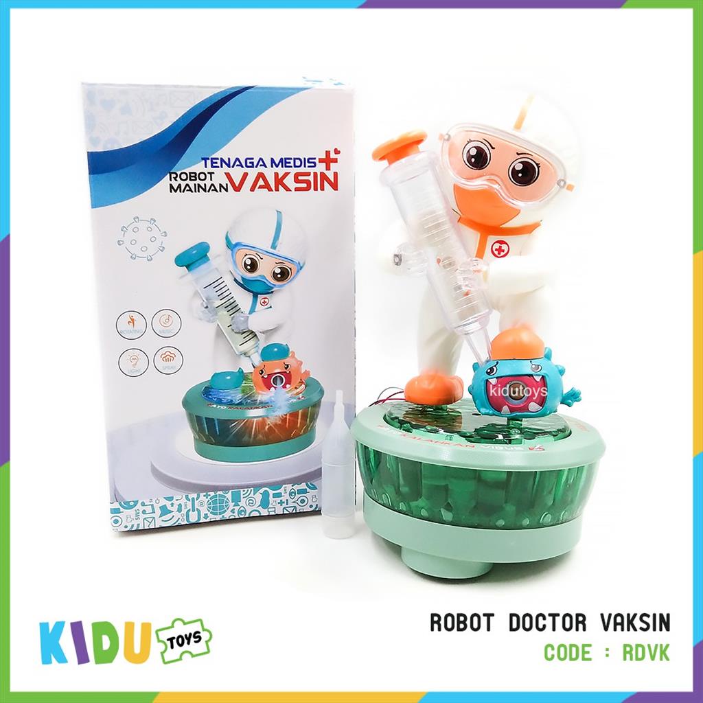 Mainan Anak Robot Doctor Vaksin