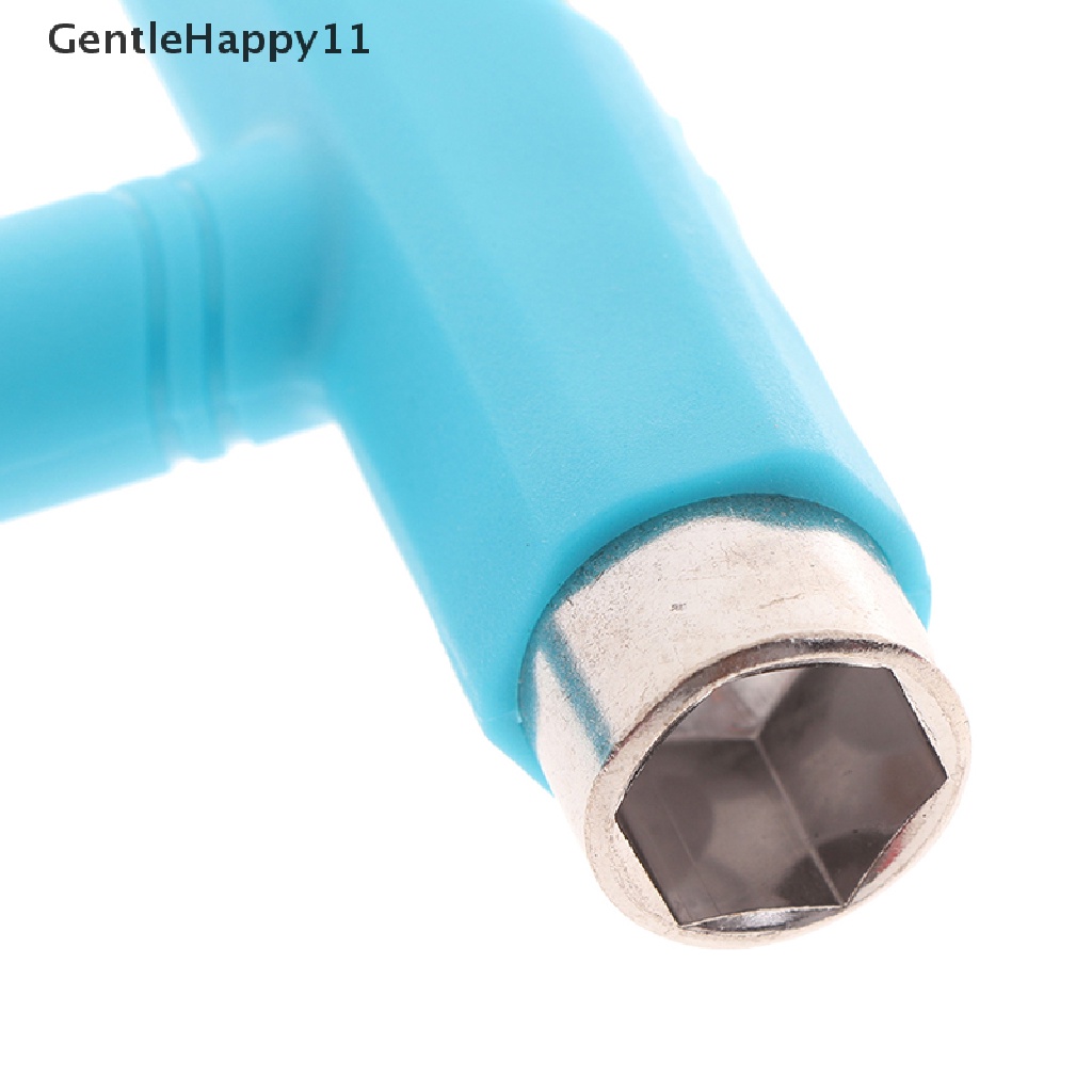 Gentlehappy 1PC T-type skateboard Alat Obeng Socket Skate T-Tool Kick Scooter Tool id