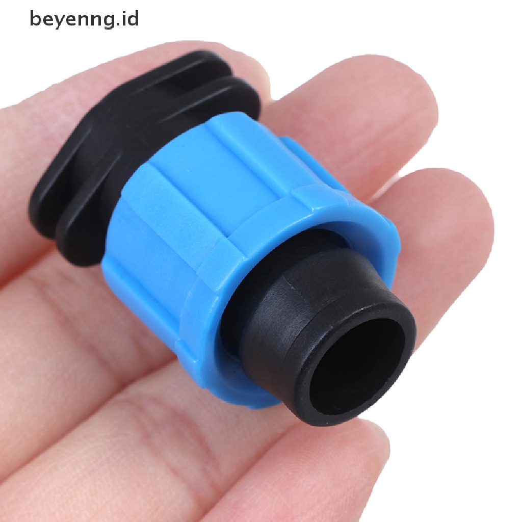 Beyen 10PCS 16mm Drip Irigasi Tape End Plug Pipa Fitg Konektor Thread Lock ID