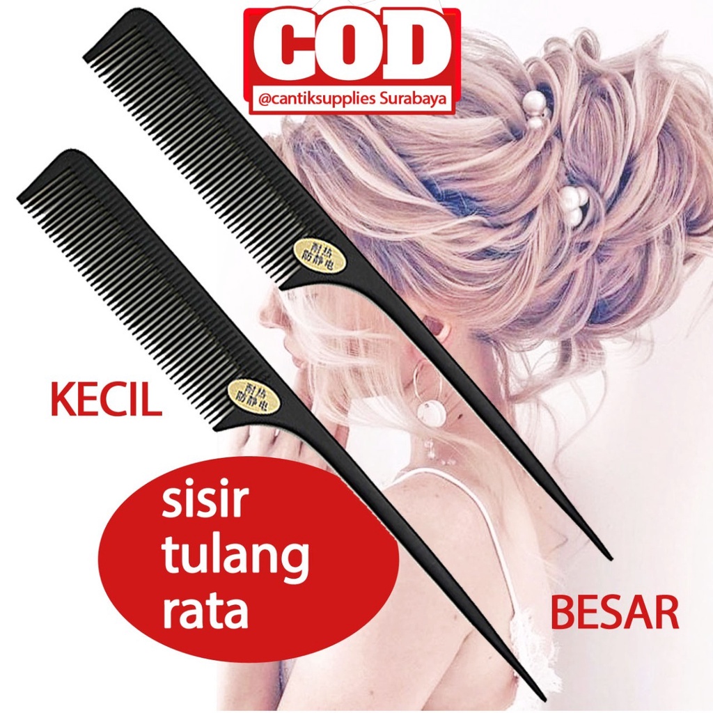 Sisir Tulang Sanggul Rias salon Sisir potong tulang / sasak tulang