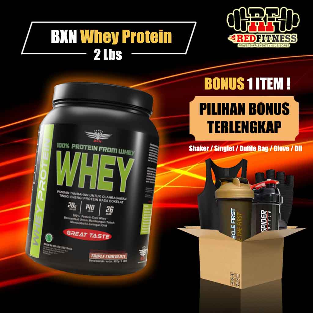 BXN Nutrition Xtreme Premium Whey Protein 2 lbs / 2lbs 2lb 2 lb BPOM Halal