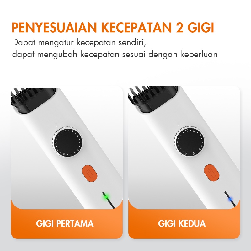 Gaabor Alat Cukur Rambut Elektrik Colok USB Hair Clipper Cordless /GHCL-N5A2