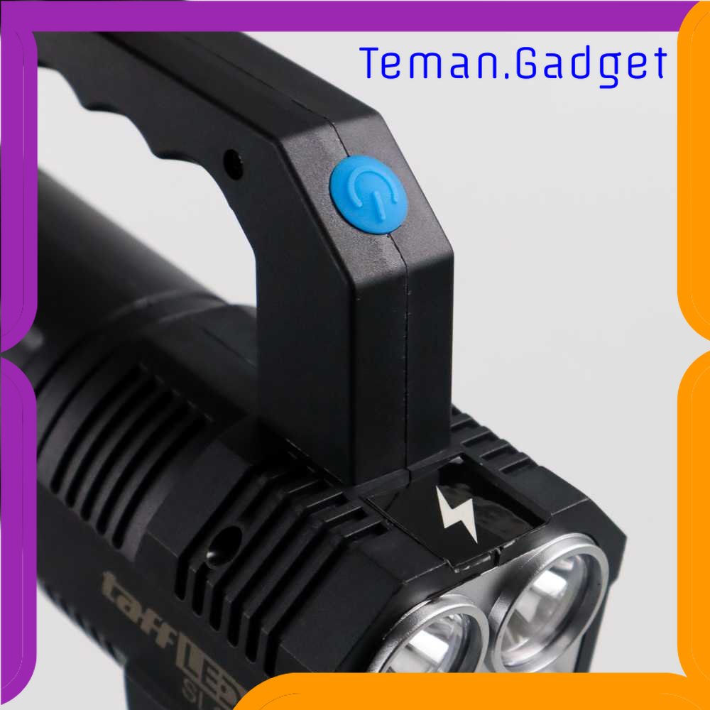 TG - LMP TaffLED Senter Darurat Flashlight Rechargeable LED+COB 1200mAh - SL16