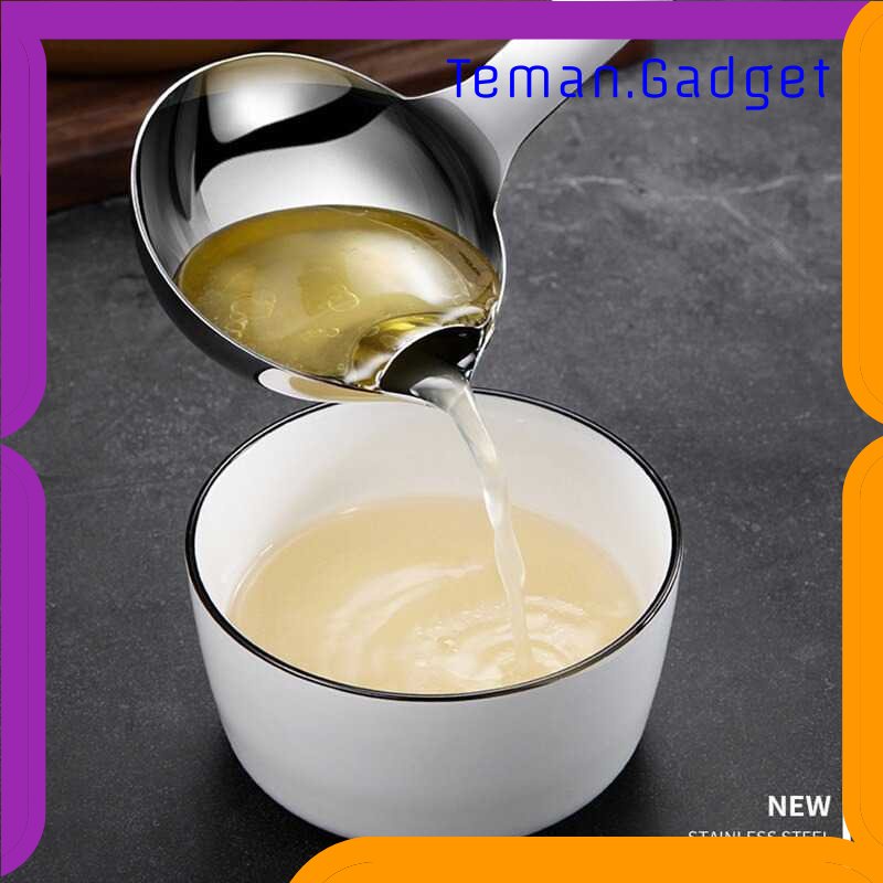 TG - DPR Szpoon Sendok Sup Oil Water Soup Separation Spoon - SUS304