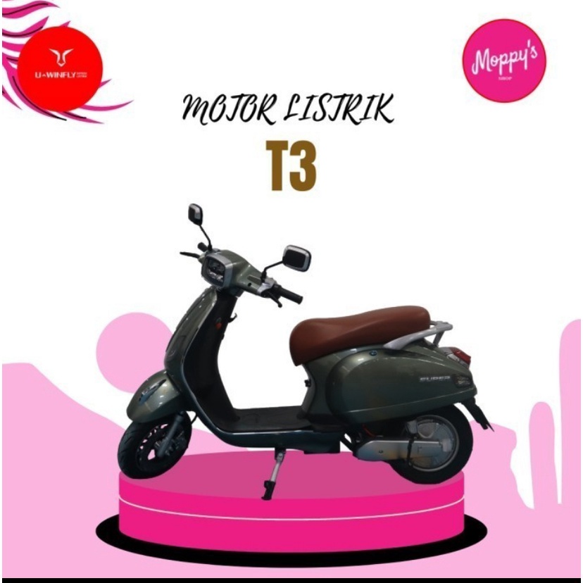MOTOR LISTRIK T3 VESPA LISTRIK UWINFLY