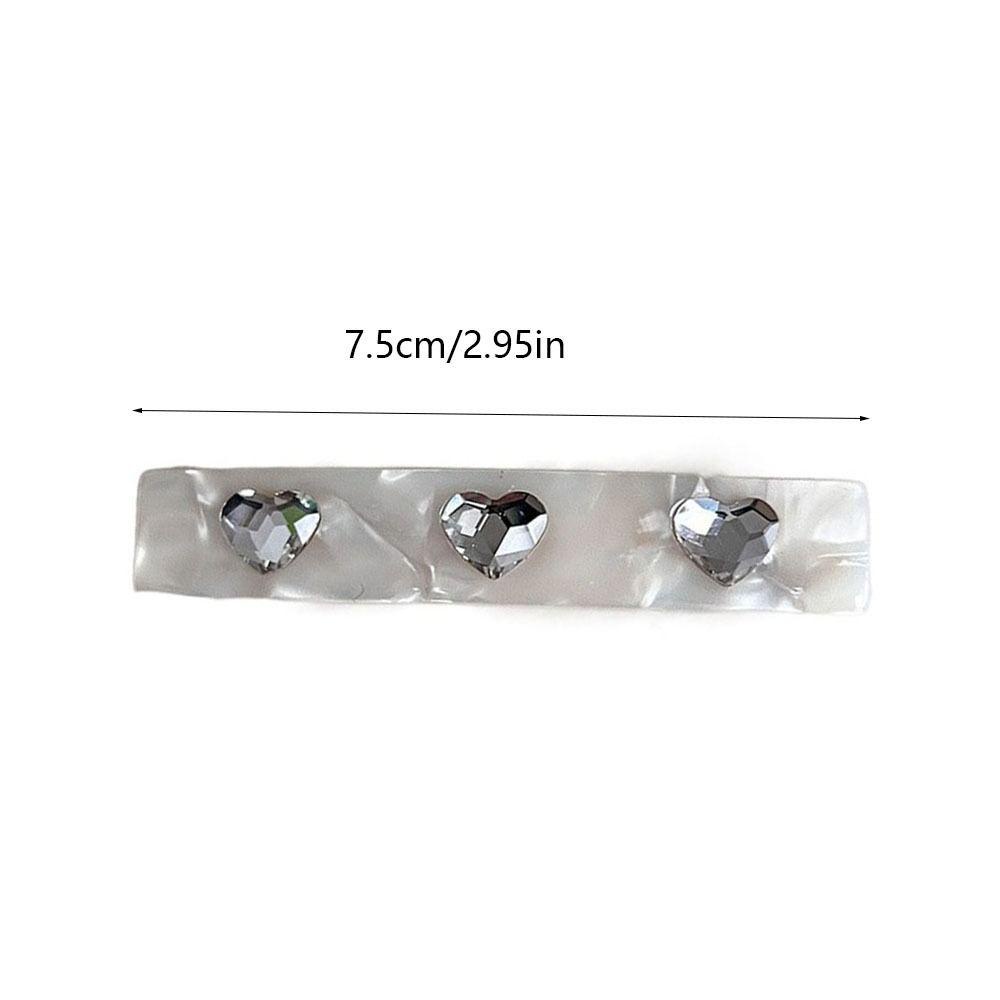 AUGUSTINA Jepit Rambut Klip Musim Semi Asam Asetat Retro Elegan Untuk Gadis Poni Klip Hiasan Kepala Untuk Wanita Women Hair Clip