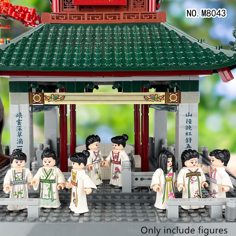 Baju Adat China Hanfu Dan Han Clothing Inspired Building Blocks