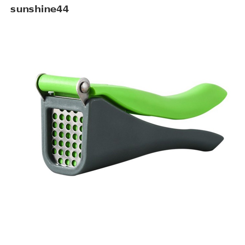 Sunshine Garlic Press Chopper Slicer Hand Presser Penggiling Penghancur Alat Dapur ID