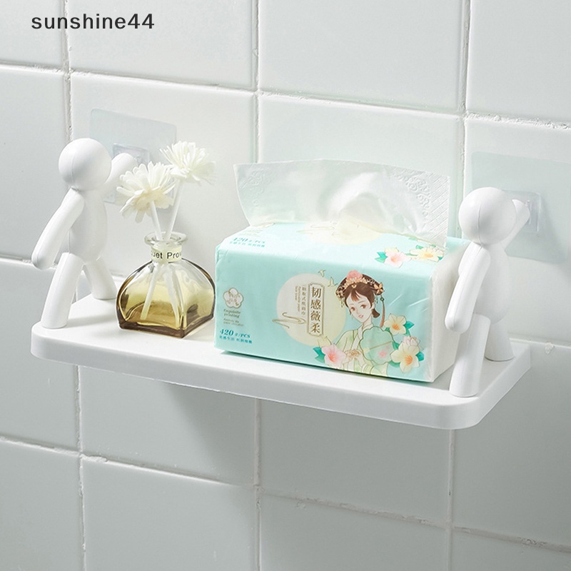 Sunshine Rumah Tangga Sederhana Bebas Pukulan Hiasan Dinding -Rak Penyimpanan Pagar Pembatas Berbentuk ID