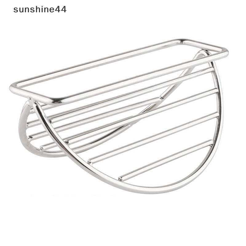 Sunshine 304tempat Taco Stainless Steel Bentuk Gelombang Makanan Meksi Stand Tray Rak Hard ID