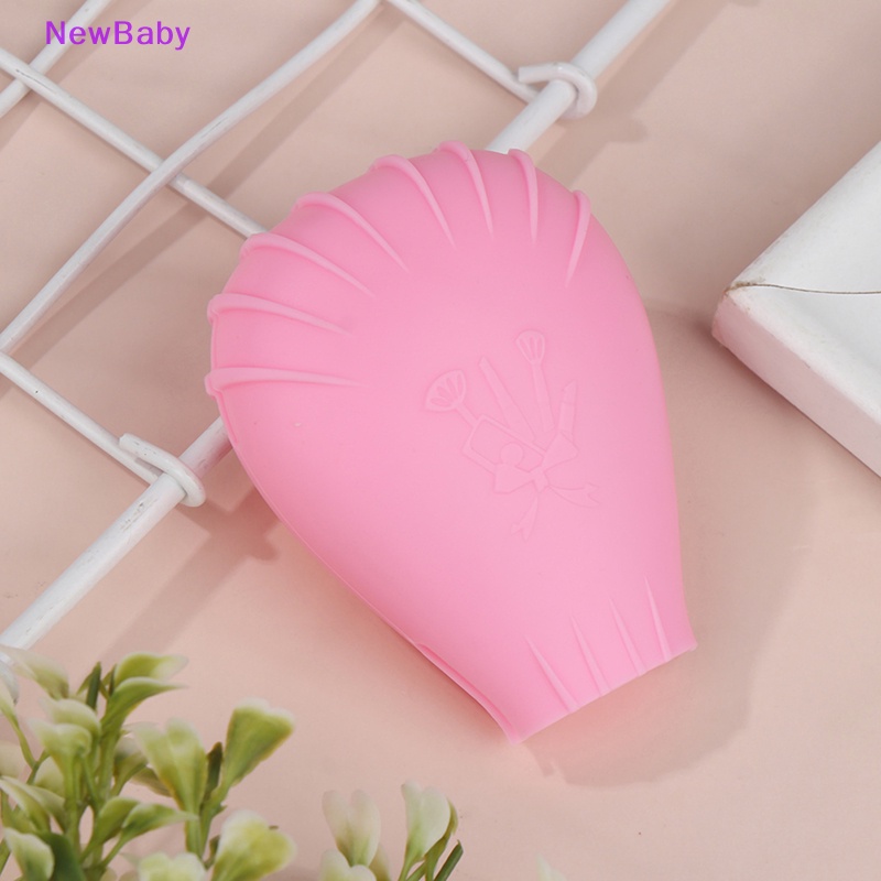 Newbaby Kuas Makeup Silikon Pelindung Makeup Brush Travel Tempat Penyimpanan Alat Makeup ID