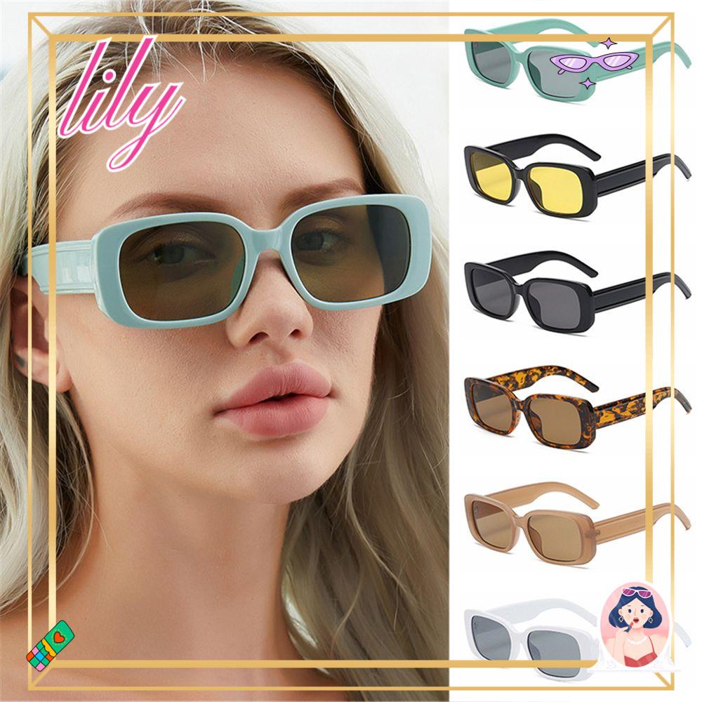 Lily Oval Sunglasses Fashion Vintage Fram Eyewear Kacamata Matahari