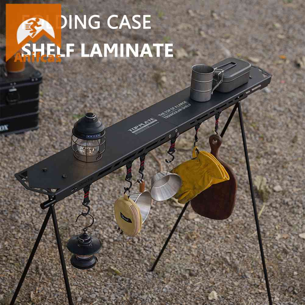 Shinetrip Rak Gantung Camping Piring Aluminium Alloy Camping Piknik Stand Bracket