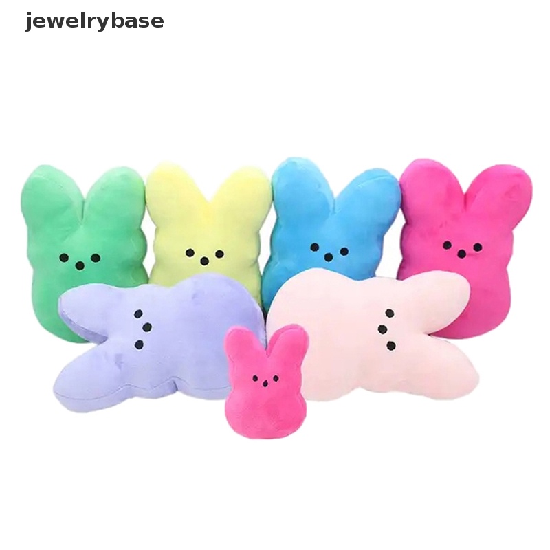 [jewelrybase] Rabbit Plush Stuffed Doll Peeps Bunny Tahun Kelinci2023Boneka Dekor Mainan Butik