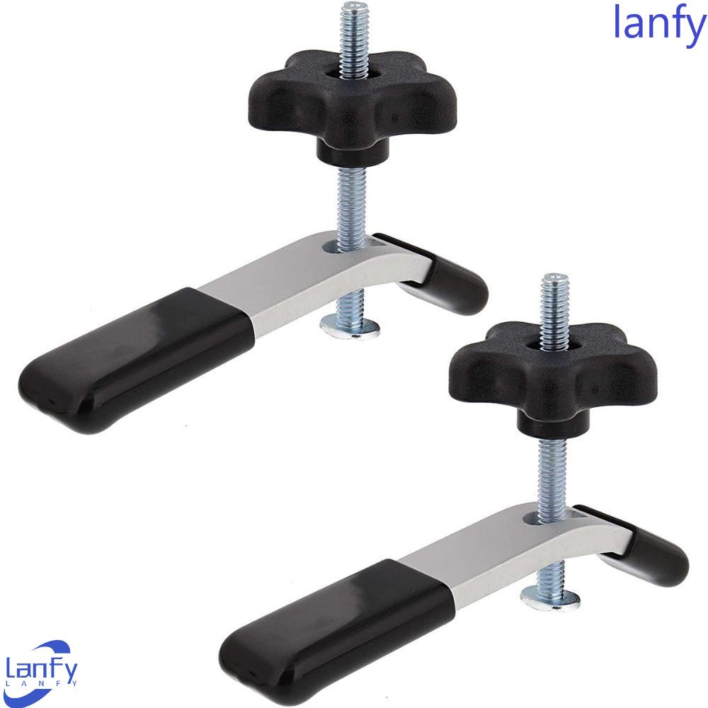 Lanfy Hold Down Klem Tukang Kayu DIY Quick Acting T-Slot Clamping Kit