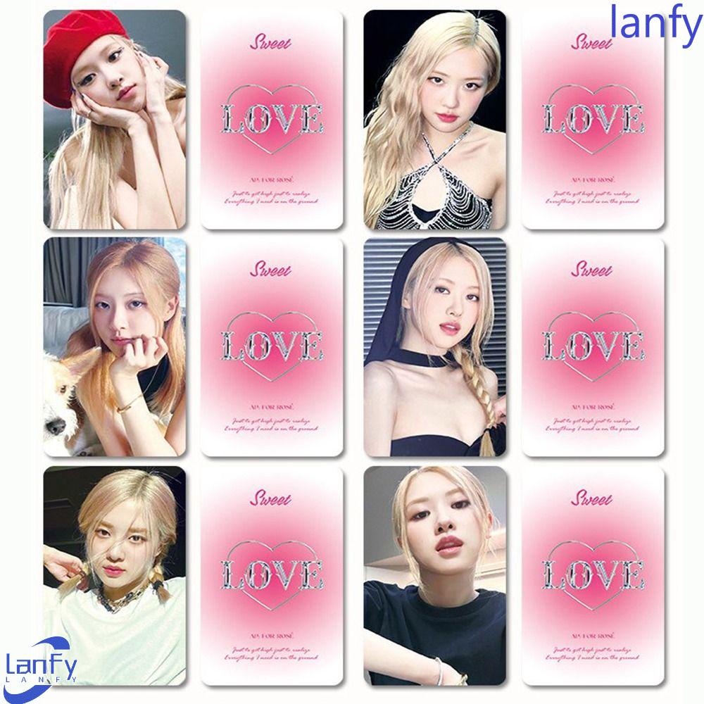 Lanfy Blackpink Postcards Fans Asrama Jisoo Korea Cetak Foto HD Lisa Cewek Grup Kartu Blackpink