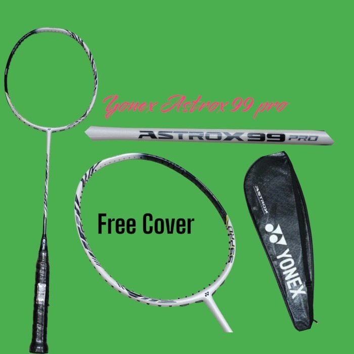 Raket Batminton Yonex Astrox 99 pro putih alat olahraga shuttlecock