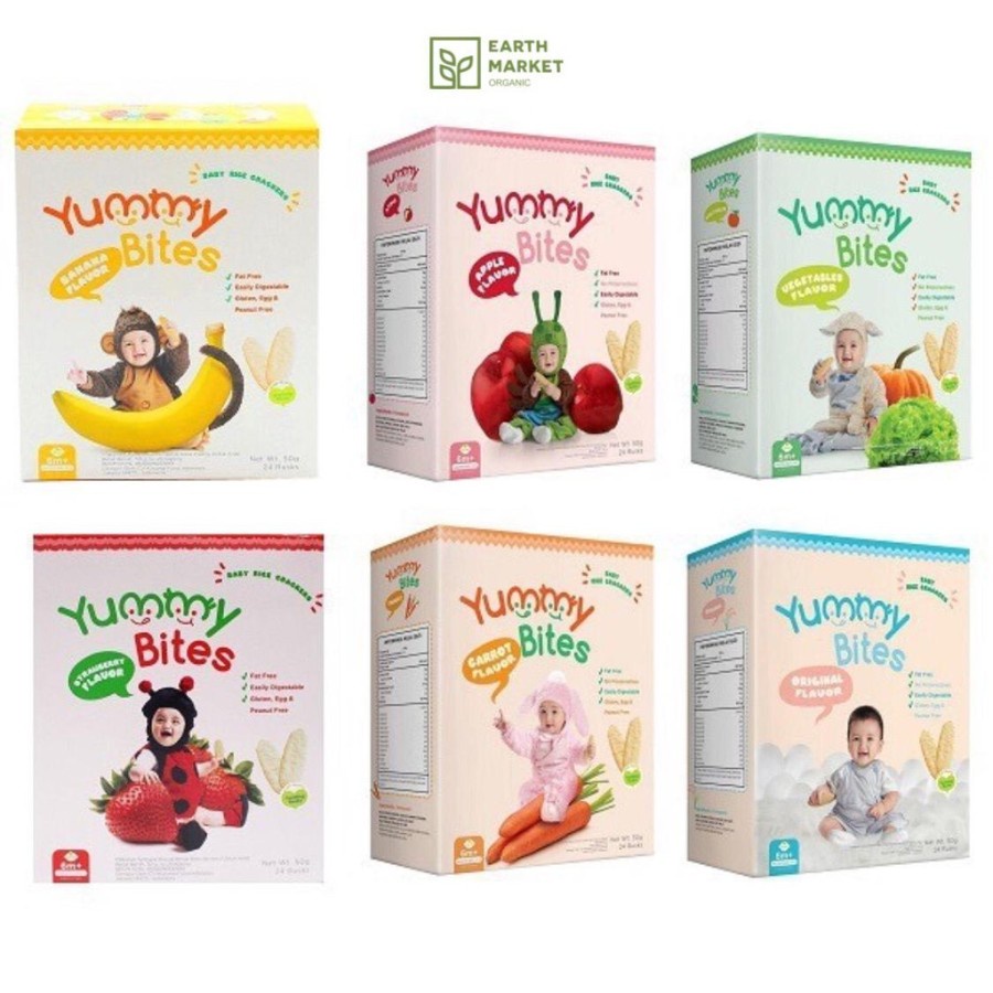 Yummy bites crackers 25gr