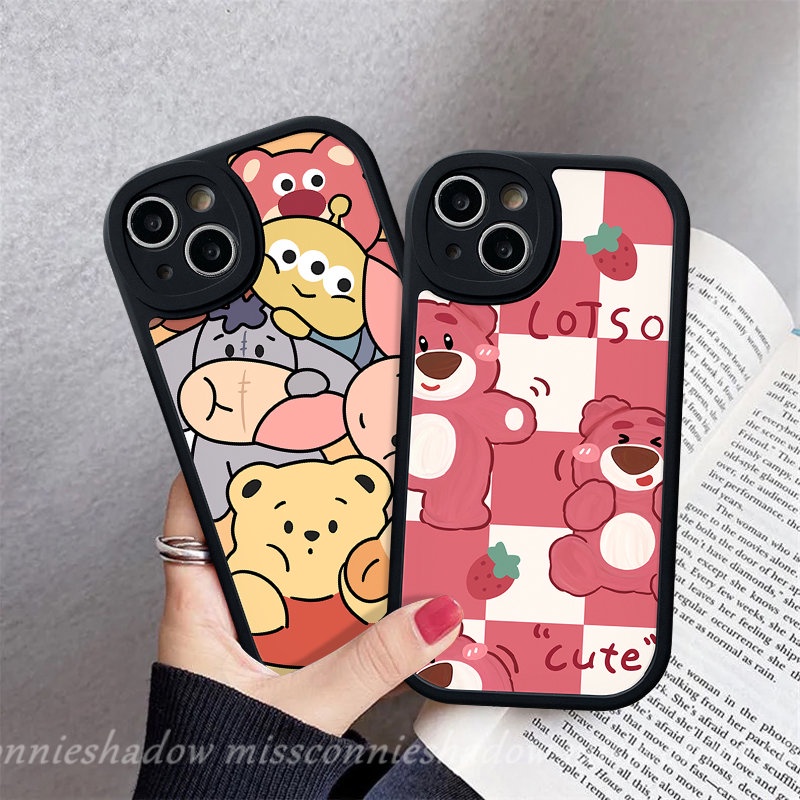 Case Cerita Mainan Kartun Untuk Redmi 12C A1 10 9T 10C 9 9A 10A 9C Redmi Note11 10 9 8 11 Pro+10s 11s 8 10Pro 9Pro 9s POCO M3 F4 X3 NFC Pro Mi 11T 12 Winnie Lucu Sarung Manyo The Pooh