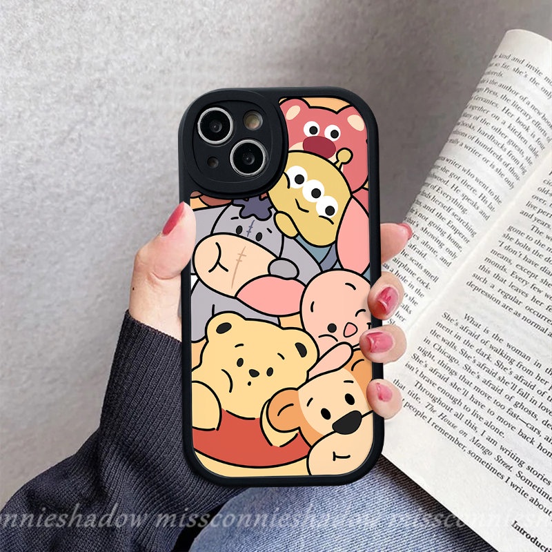 Case Cerita Mainan Kartun Untuk Redmi 12C A1 10 9T 10C 9 9A 10A 9C Redmi Note11 10 9 8 11 Pro+10s 11s 8 10Pro 9Pro 9s POCO M3 F4 X3 NFC Pro Mi 11T 12 Winnie Lucu Sarung Manyo The Pooh