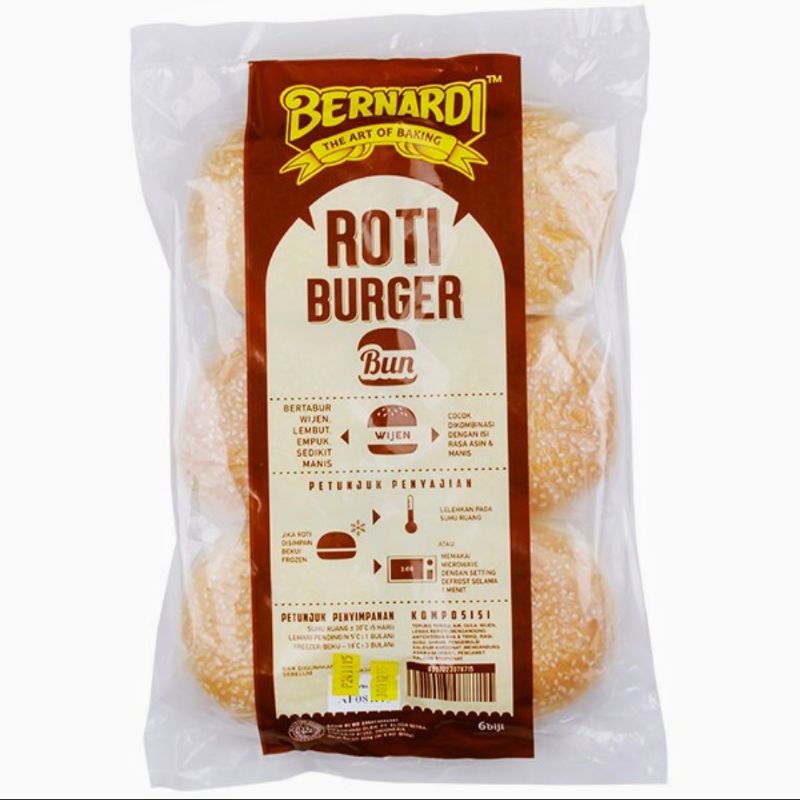 

BERNARDI Roti Burger Wijen Isi 6
