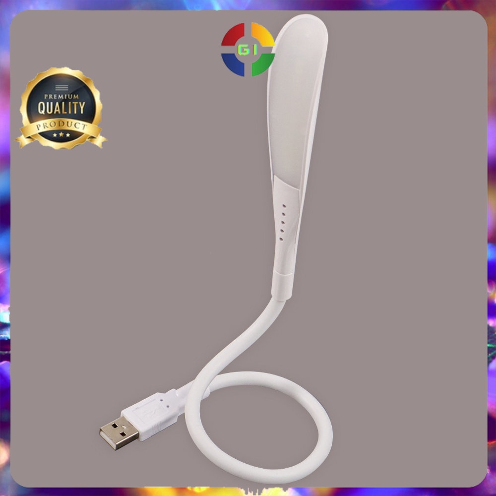 Lampu Baca USB LED Reading Lamp Natural White 2.8W 3.2V White