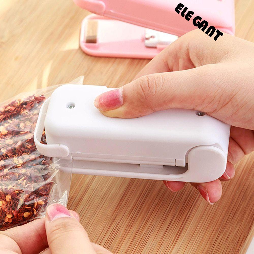 [Elegan] Sealing|Cemilan Impulse Portable Zipper Hand Food Capper